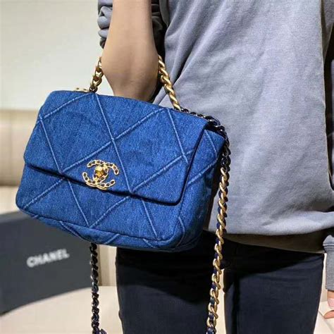 sac chanel 19 jean|Chanel bag review.